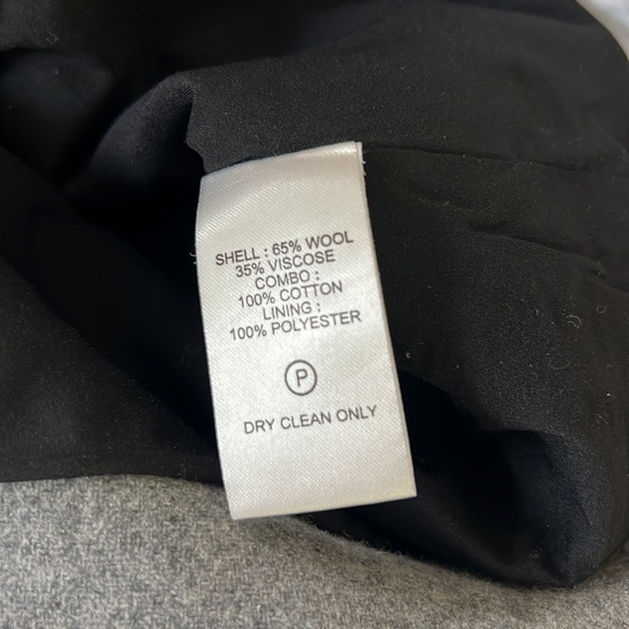 Misha Nonoo Embroidered Wool Shift Dress - sz 2 - Picture 8 of 8